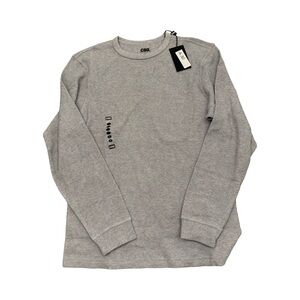 CSG Grey Long Sleeve Thermal Shirt NWT Size L